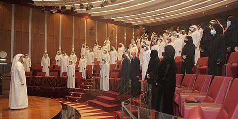 The judicial officers were sworn in before Ali Mohammed Alblooshi, Attorney General of the emirate of Abu Dhabi, at the headquarters of the Abu Dhabi Judicial Department.