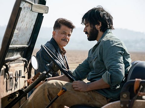 Anil Kapoor and Harsh Varrdhan Kapoor in 'Thar'