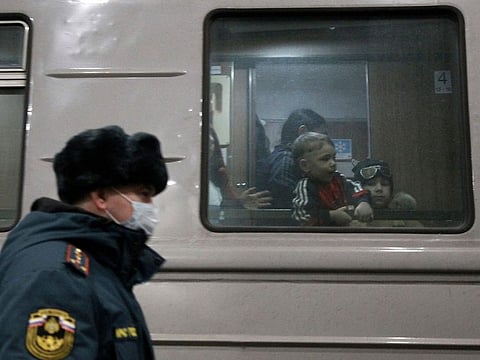 flydubai immediately suspended flights to Ukraine early on Thursday after hostilities broke out. 