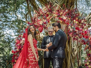 Photos: Inside look at Farhan Akhtar-Shibani Dandekar’s Bollywood wedding