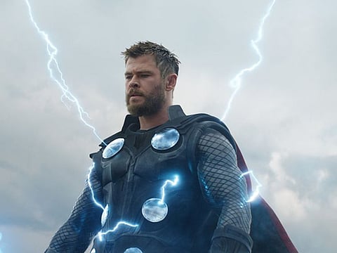 Chris Hemsworth as Thor in 'Avengers: Endgame'