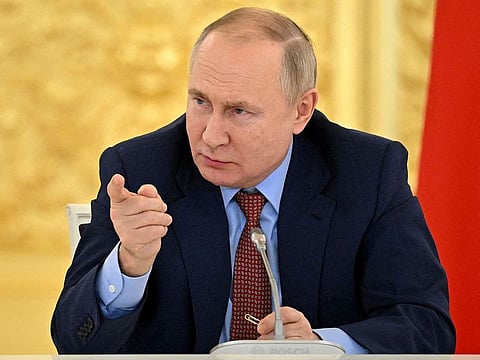 FILE PHOTO: Russian President Vladimir Putin