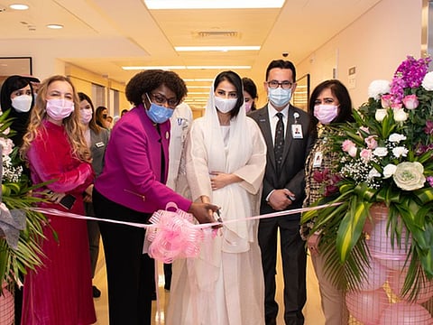 Sheikha Sana Al Maktoum inaugurating Fakeeh University Hospital’s Breast Centre 