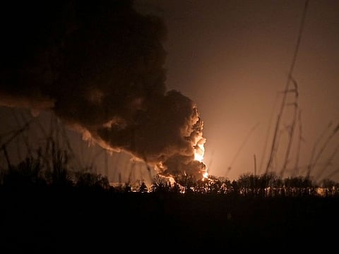 The Russia-Ukraine conflict is stoking concerns about tightened oil supplies. That's the factor in play as oil pushes into the $110 plus a barrel territory.