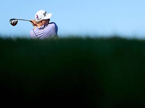 Sepp Straka in action during the final round of the Honda Classic 
