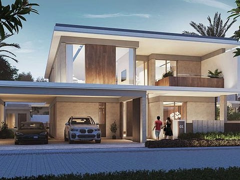 A 5-bedroom villa at Tilal Al Ghaf