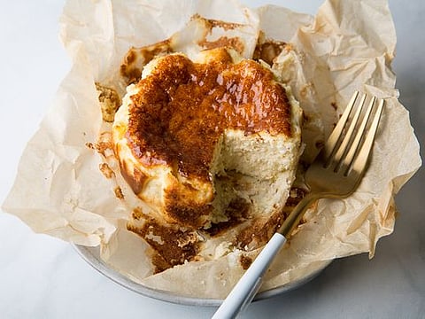 San Sebastian or Burnt Basque Cheesecake recipe 