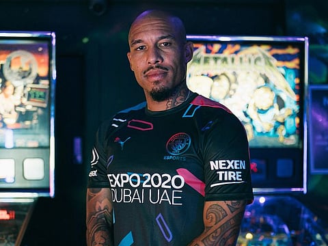Man City legend Nigel de Jong will be at the Dubai Expo 2020 to watch the Manchester derby which will be screened live for fans.