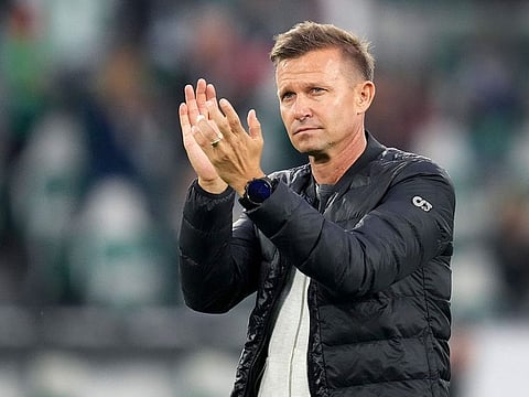 Jesse Marsch during his time at RB Leipzig.