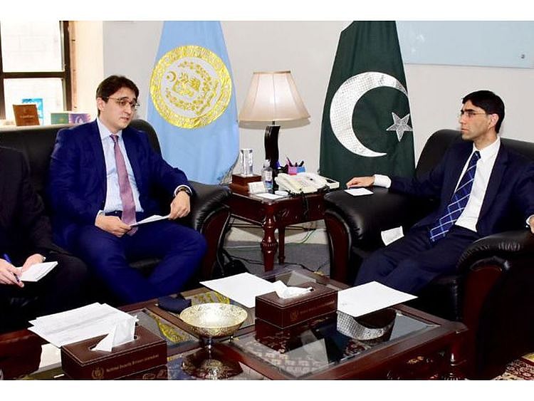  Pakistan’s national security adviser held a meeting with the deputy secretary of Uzbekistan security council Babur Usmanov in Islamabad to discuss bilateral and regional issues. 