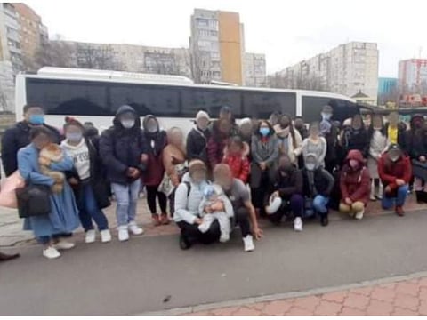 More than 40 Filipinos arrived in Lviv and are awaiting repatriation amid the military conflict in Ukraine. 