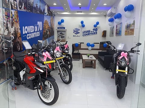 Bajaj Auto's new dealership and service centre is located at Al Firdous Building, M3 Mussafah, Abu Dhabi