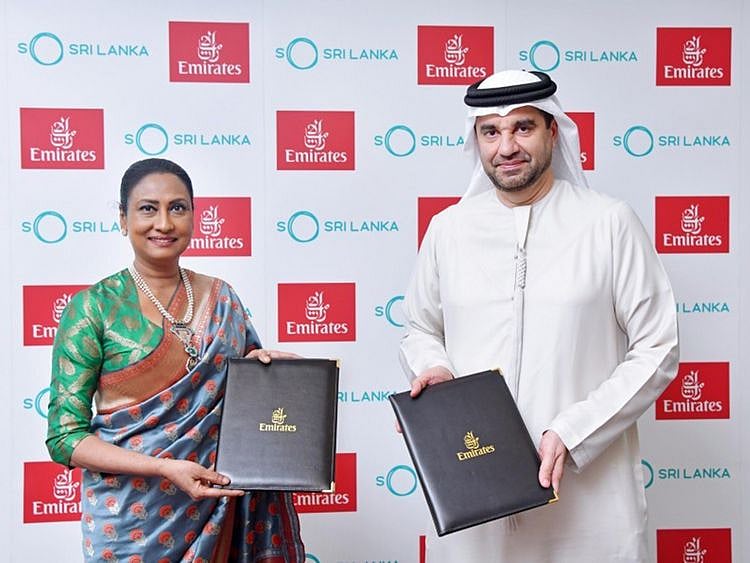 Stock - Sri Lanka tourism and Emirates