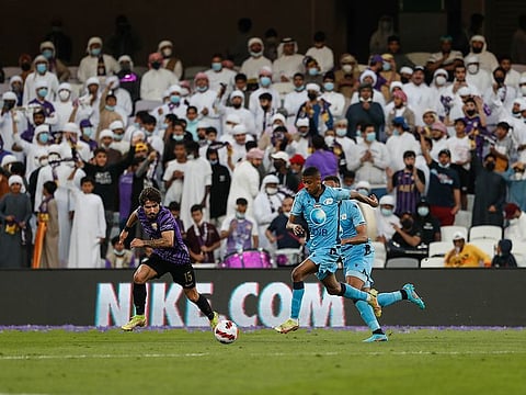 The beginning of free entry will be at Hazza bin Zayed Stadium (pictured) and Al Nahyan Stadium, which host the second leg of the Pro League Cup semi finals, coinciding with the International Women’s Day.