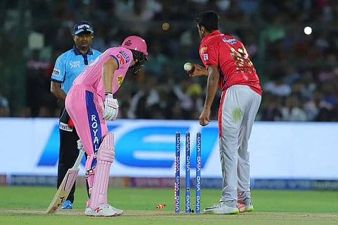 Ravichandran Ashwin 'Mankading' Jos Buttler in the Indian Premier League. While the Indian off-spinner came in for plenty of criticism then, now the rule has been altered from unfair play to run out.