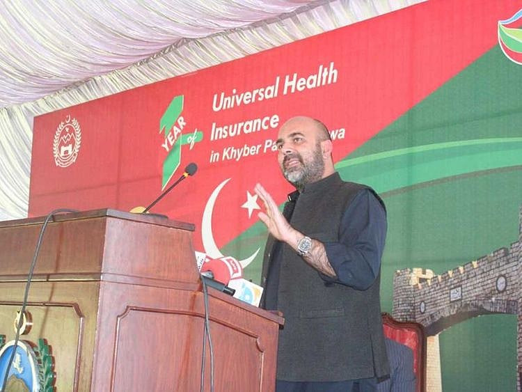 KP Minister of Finance and Health Taimur Khan Jhagra