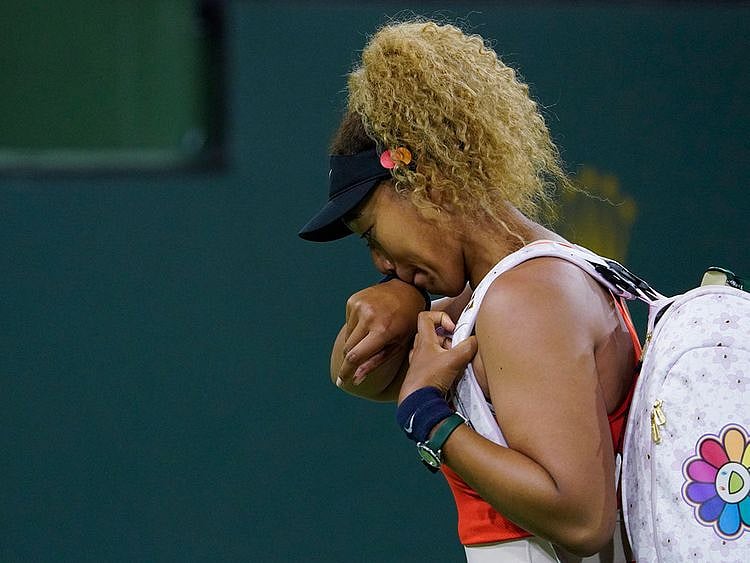 Osaka crashes out 6-0, 6-4 to Veronika Kudermetova in the second round of the BNP Paribas Open