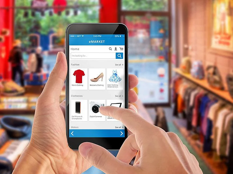 Stock ecommerce shopping