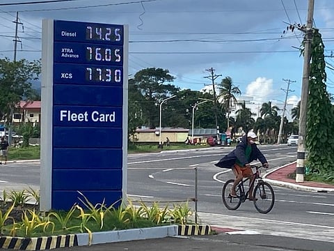 Lower fuel price rates are expected to kick in from midnight on Tuesday, March 12, 2022 in the Philippines. 