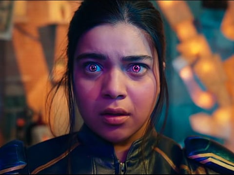 A still from the 'Ms Marvel' trailer