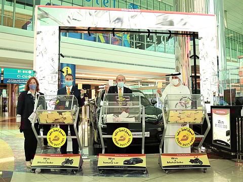 The draw being conducted for Dubai Duty Free today.  