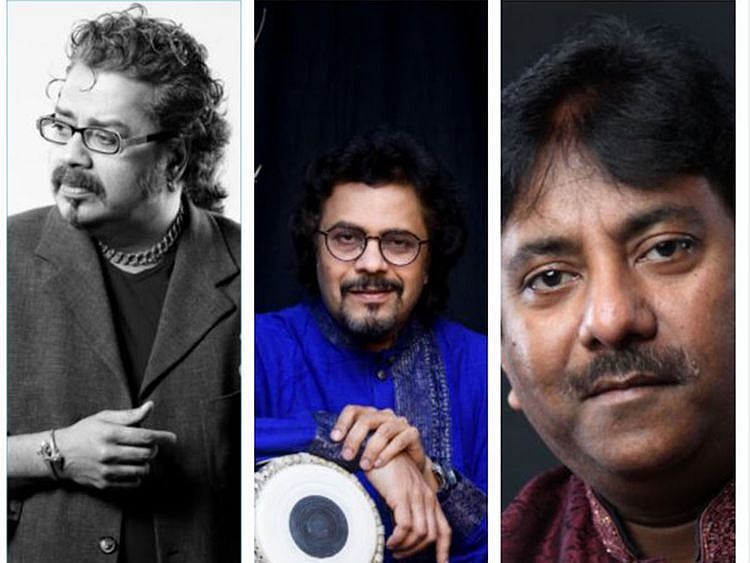 Legends Hariharan, Bickram Ghosh, and Ustad Rashid Khan