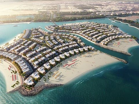 The development also features an array of facilities such as a gymnasium, swimming pools, a community centre, EV charging stations, walking tracks, and a tennis court