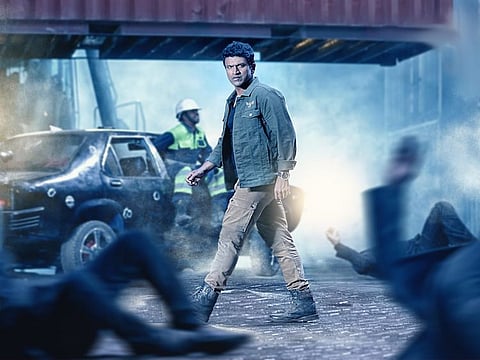 Puneeth Rajkumar in the movie 'James'