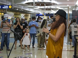 In Pictures: Dubai Metro Music Festival, a week-long treat for Metro commuters with enchanting live musical performances 
