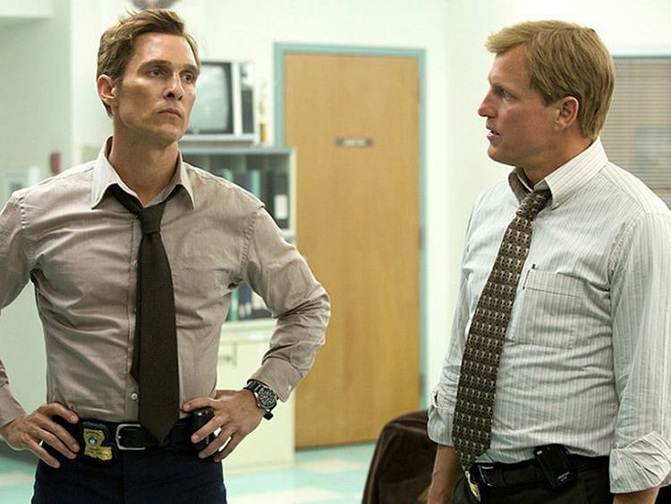 Matthew McConaughey and Woody Harrelson in season one of 'True Detective'
