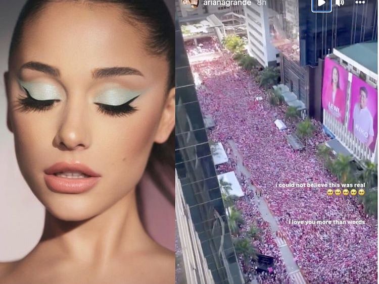 Ariana Grande Emerald Street Pasig