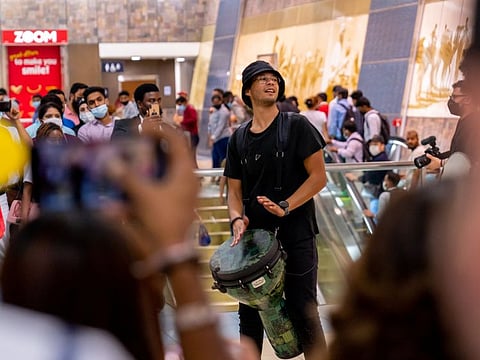 Five Dubai Metro stations have been turned into stages for musical performances till March 21
