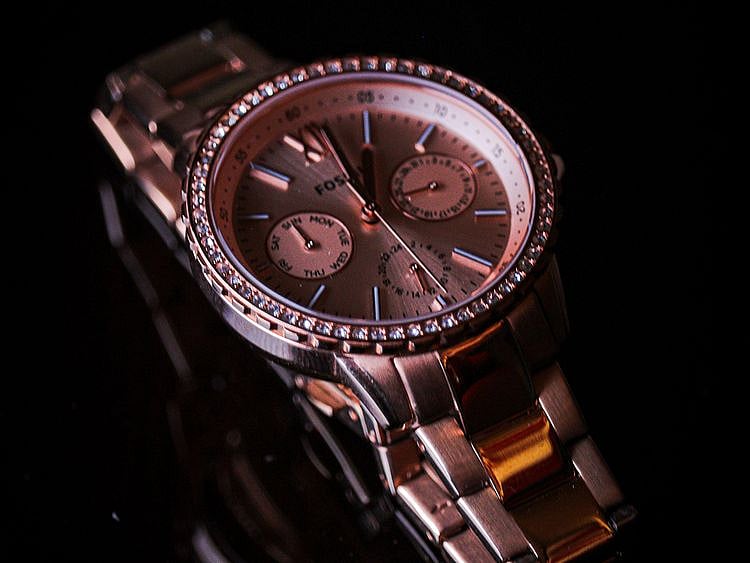 rose gold watch