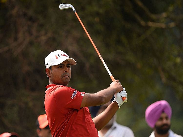 India's Anirban Lahiri 