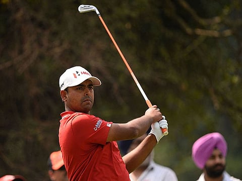 India's Anirban Lahiri 