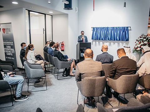 The extension is the second facility after the university’s flagship campus in Dubai Knowledge Park