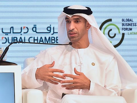 Dr. Thani bin Ahmed Al Zeyoudi, Minister of State for Foreign Trade, UAE.