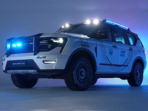 W Motors reveals Ghiath Smart Patrol for Dubai Police
