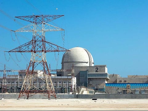 The Barakah Nuclear Power Plant in Abu Dhabi. 