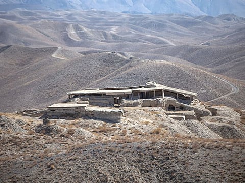 A general view of Mes Aynak valley is seen some 40km southwest of Kabul. The valley is the world's second-largest unexploited copper estimated to be worth nearly $1 trillion. 
