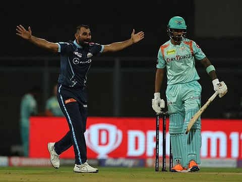 Mohammed Shami, senior Indian paceman, was adjudged Player of the Match for providing the three vital breakthroughs.