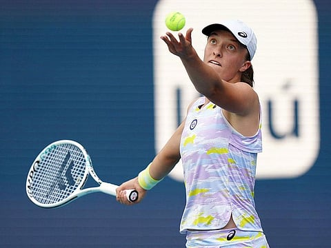 Iga Swiatek recalled her emotional moments on hearing about Ashleigh Barty's shock retirement decision.