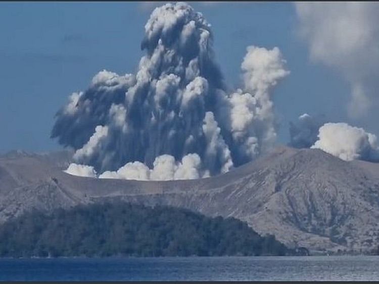 Taal Volcano March 2022