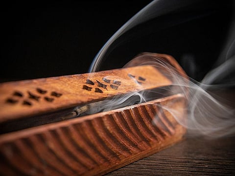 The traditional Middle Eastern incense called bukhoor is often passed among guests so they can imbue the lingering fragrance into their hair, clothes and hands. Deck your home or gift a loved one with a locally made product in the celebratory spirit of UAE National Day.