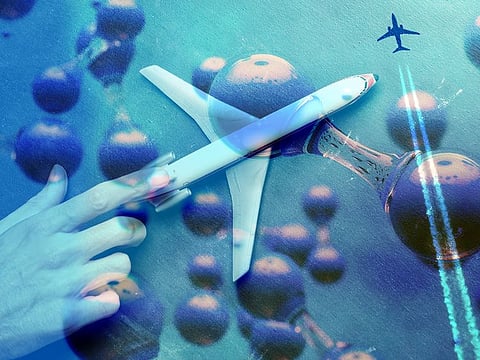 A global race is on to produce hydrogen at industrial scare offshore, powered by “wind farms”. Possible implications for aviation, as well as global energy industry, are massive.