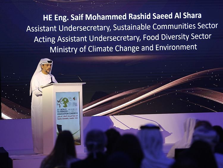 Saif Al Shara delivering-1648625491775