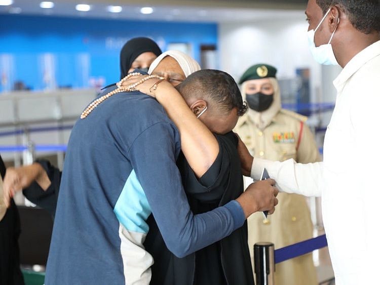 Mother reunite with son-1648740431828