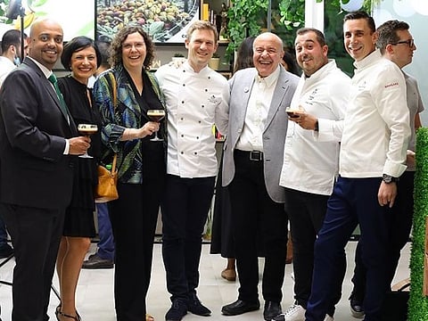 Guests at the launch of Wholefruit Chocolate 