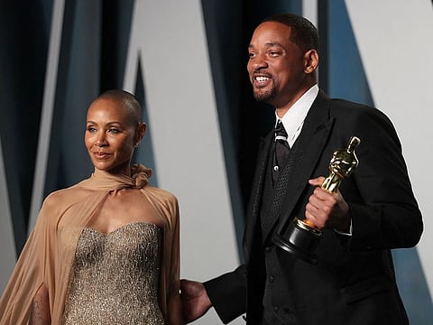 Jada Pinkett Smith and Will Smith.