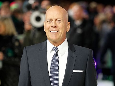 US actor Bruce Willis.